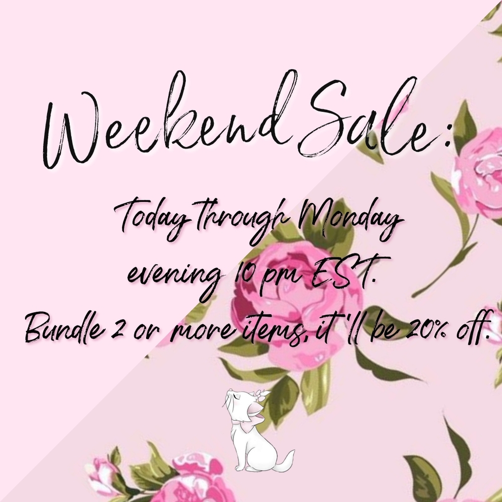 🌼🎀Weekend Sale🎀🌼
